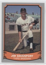 1989 Pacific Baseball Legends 2nd Series Jim Davenport #118