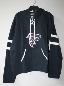 New NFL Atlanta Falcons Old Time style mid weight cotton hoodie women M - Picture 1 of 4