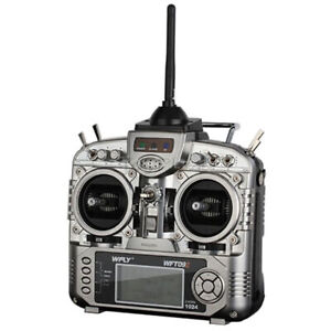WFLY WFT09-II 2.4GHz 9Ch Radio System WFR09S RX PPM/PCMS 1024 Mode 2 RC HOBBY
