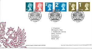 GB FDC 2006 NEW DEFINITIVE VALUES-12p;14p 1st & 2nd
