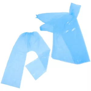 Kunststoff Regenmäntel Wasserdicht Overall Arbeitsanzüge Hosen Set Miss Poncho Erwachsene - Bild 1 von 12