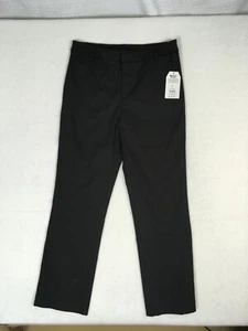 Vestido Time n Tru para mujer talla 6 negro bolsillos tiro medio pierna recta nuevo con etiquetas - Imagen 1 de 16