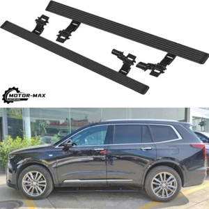 Tabla de correr eléctrica desplegable eléctrica compatible con Cadillac XT6 2019-2023 Nerf Bar - Imagen 1 de 12