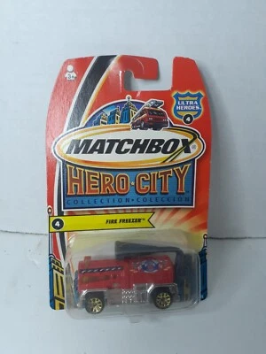 MATCHBOX 2003 HERO CITY #4 FIRE FREEZER - Image 1 of 2