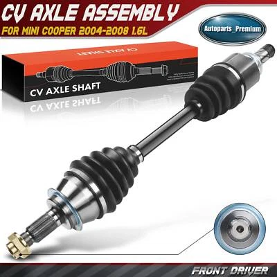 Conjunto de eje CV conductor delantero derecho para Mini Cooper 2004-2008 L4 1,6 L transmisión manual Foto 1 de 4