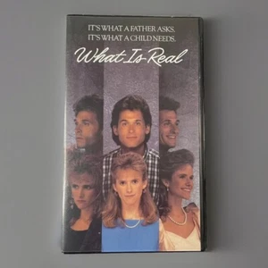 Rare Church Of Latter Day Saints VHS Movie “WHAT IS REAL” 1989 LDS Mormon - Picture 1 of 7