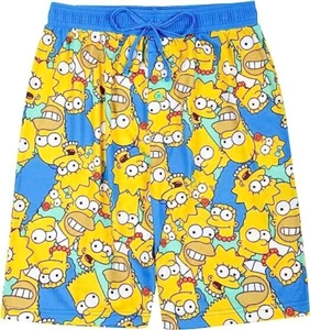 Briefly Stated, "The Simpsons", Sleep Jam Shorts, Men's Size Small - Picture 1 of 1