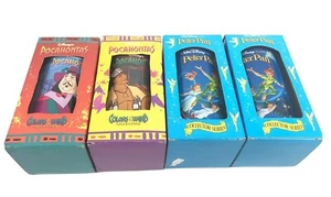NIB Lot of 4 DISNEY COLLECTOR PLASTIC GLASSES CUPS 1994 Burger King - Picture 1 of 2