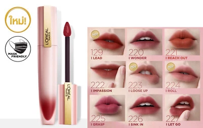 Loreal Paris Chiffon Signature Velvet Soft Matte Liquid Lipstick 7ml. - Image 1 of 4