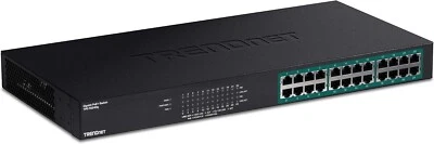 TRENDnet TPE-TG240G 24-Port GREENnet Gigabit PoE+ Switch, 370W - Image 1 of 4