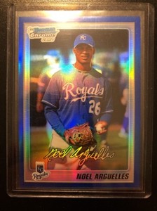 2010 Bowman Chrome Prospects Blue Refractors #BCP217 Noel Arguelles