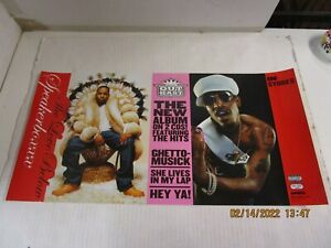 Outkast Speakerboxxx/Love Below 2003 2-Sided Promo Poster Big Boi Andre 3000