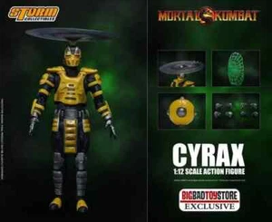 Storm Collectibles Mortal Kombat : Cyrax Action Figure BBTS EXCLUSIVE - Imagen 1 de 1
