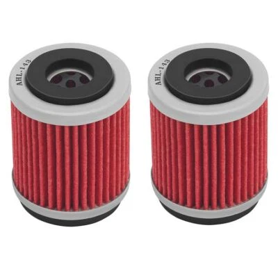 Paquete de 2 filtros de aceite para Yamaha XT350 1985-2001 5H0-13440-00-00 5H0-13440-09-00 Foto 1 de 3