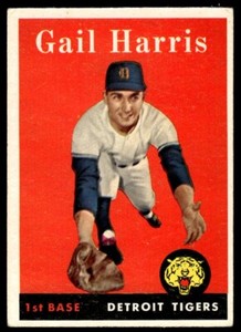 1958 Topps Gail Harris Detroit Tigers #309