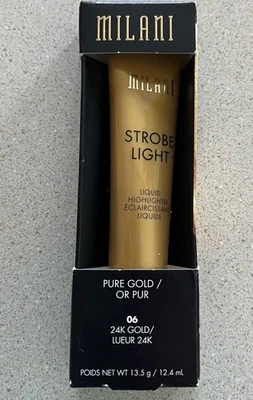 Iluminador líquido MILANI Strobelight 06, brillo 24K Foto 1 de 2
