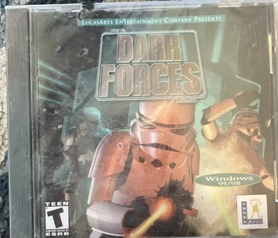 VINTAGE STAR WARS DARK FORCES -  LUCAS ARTS, MAC CDROM OR COMPATIBLE - Image 1 of 2