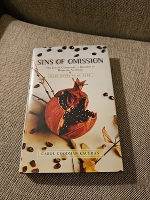 Sins of Omission : The Jewish Community's Reaction to Domestic Violence SIGNED - Image 1 of 4