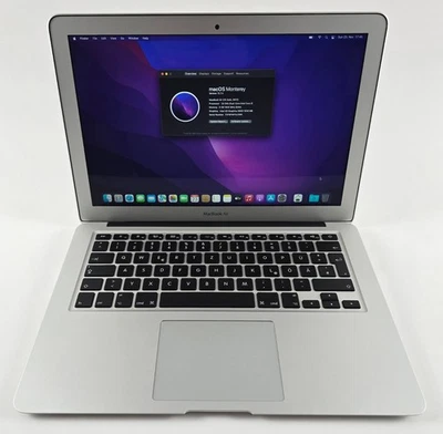Apple MacBook Air 2017 A1466 13,3“ i5-5350U 1,8GHz 128GB 8GB Monterey #86NT - Bild 1 von 4