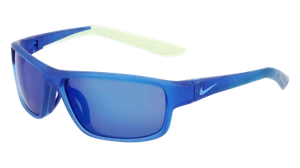 NIKE RABID 22 JR IF1054X GAME ROYAL/BLUE MIRROR 55/13/125 BOY Sunglasses - Picture 1 of 3