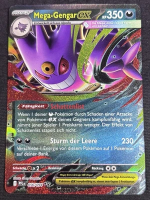 Pokémon Mega-Gengar ex PFL 056 Fatale Flammen Deutsch, Near Mint, inkl Versand - Bild 1 von 2