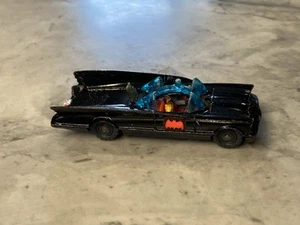 RARE Vintage Corgi Jrs Husky Batmobile With Metal Rear Axle - Picture 1 of 7