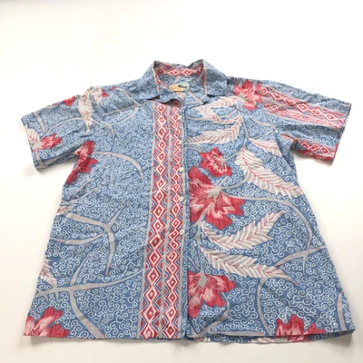 Conjunto Mediano Camisa Falda Botón Pequeño Hawaiana Vintage Reyn Spooner (Se Ajusta a 26 pulgadas) Foto 1 de 4