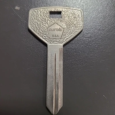 Curtis Automotive Automobile Key Y-154 Uncut Unused - Image 1 of 3
