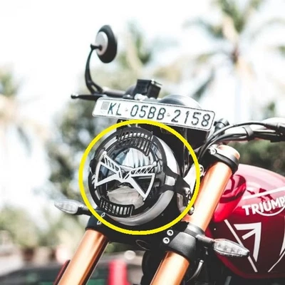 Parrilla de faros apta para TRIUMPH SCRAMBLER 400 X Foto 1 de 4