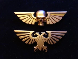 Wargames Winged Skull & Eagle Pin - Bild 1 von 8