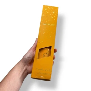 Capri Blue Pumpkin Dolce Duft Schilf Diffusor 8 Unzen Flasche + Schilf Neu im Karton - Bild 1 von 5