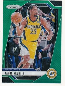 AARON NESMITH 2024-25 PANINI PRIZM GREEN #22 INDIANA PACERS MINT - Picture 1 of 2