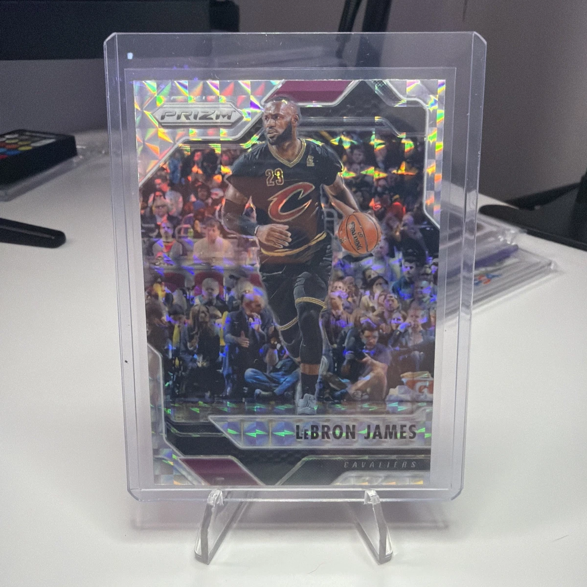 2016-17 Panini Prizm Mosaic - LeBron James #64 for sale | eBay