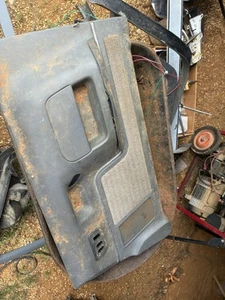 1987-1991 Ford Truck Bronco F150 F250 Drivers Door Panel Gray  OEM - Picture 1 of 9