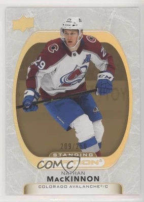 2021-22 Upper Deck Ovation Gold Spectrum Standing /250 Nathan MacKinnon #90 - Image 1 of 2