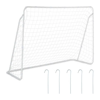 RELAXDAYS Fußballtor Freizeit-Tor stabil 5,1 kg Fußballtor Garten Kinder Fußballtor