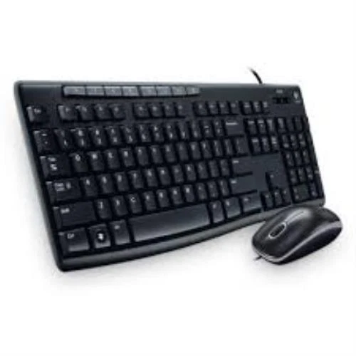 Logitech MK200 Media Wired Keyboard and Mouse Combo - Spanish Version - Image 1 of 1