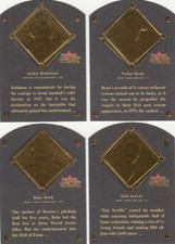 2002 Fleer Fall Classics HOF Plaque set (1-30) Ryan, Musial, Ruth, Seaver, Brett