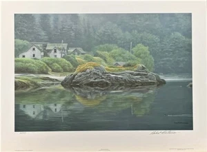 Potlatch Village by Robert Bateman Limited Edition - Picture 1 of 1