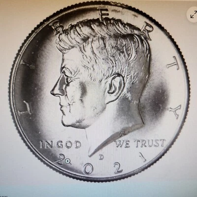 (1) 2021-D Kennedy Half Dollar Bu Uncirculated Condition - Image 1 of 2