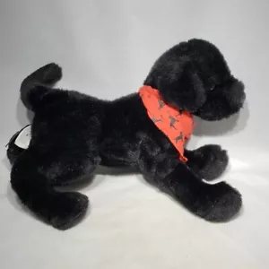 The Black Dog Tavern Labrador Retriever Plüsch 9 Zoll x 13 mit rotem Bandana von Douglas - Bild 1 von 8