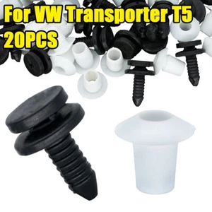 STEP INSERT TRIM COVER CLIPS GROMMETS PLASTIC FASTENERS FOR VW TRANSPORTER T5 - Picture 1 of 6