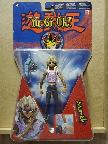 Marik Yu-Gi-Oh 6" Figure 2003 Mattel Sealed On Card.  Rare Cover