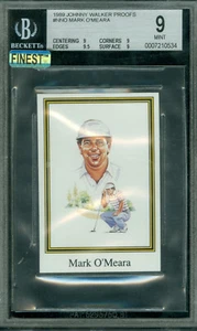 1989 JOHNNY WALKER RYDER CUP MARK O'MEARA  PROOF BGS 9 10 MADE MAC FINEST - Picture 1 of 2