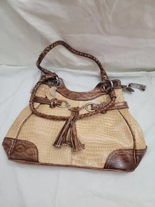 M C Leather Handbag - Picture 1 of 11