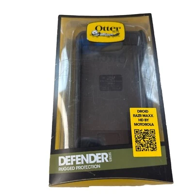 OtterBox Defender Case Rugged Motorola Droid RAZR Maxx HD Black, 77-22902 - Image 1 of 4