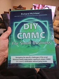 DIY CMMC for Small Business by Richard McInteer Hardcover Book - Picture 1 of 1
