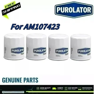 Purolator For John Deere Engine Oil Filter #AM107423 (4-Pack) - Picture 1 of 9