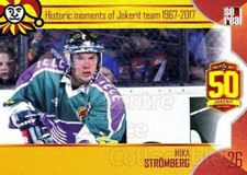 2017-18 Finnish Jokerit Helsinki Sereal #H10 Mika Stromberg