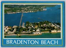 Bradenton, Florida FL - Panoramic View of Bradenton Beach - Vintage Postcard 4x6